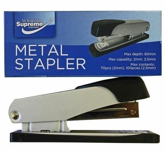 Half Strip Stapler In A Box by Supreme Stationery on Schoolbooks.ie
