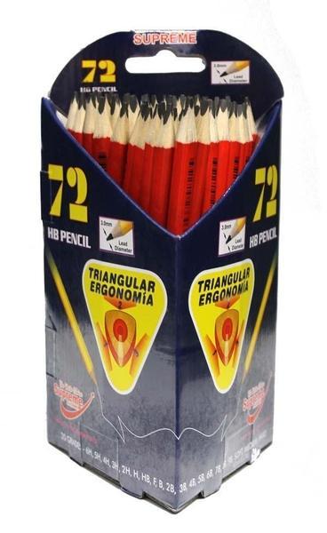 Junior HB Triangular Pencil by Supreme Stationery on Schoolbooks.ie