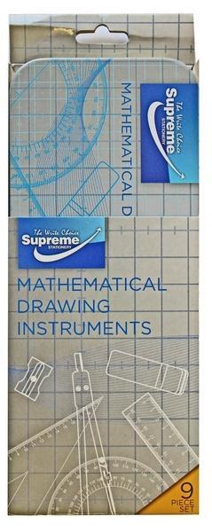 Maths / Geometry Set by Supreme Stationery on Schoolbooks.ie
