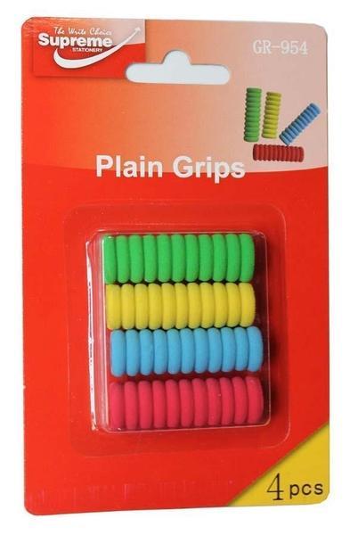 Pencil Grippers - Pack Of 4 by Supreme Stationery on Schoolbooks.ie