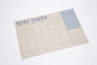Weekly Desk Planner A4 by Supreme Stationery on Schoolbooks.ie