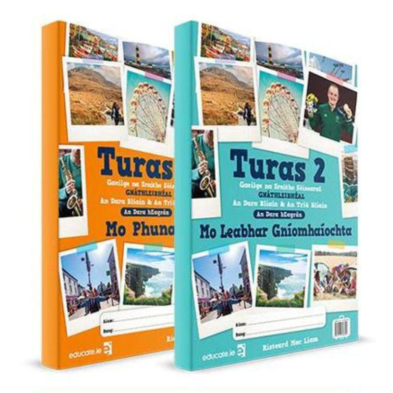 Turas 2 - Junior Cycle Irish - Portfolio and Activity Book Only - 2nd / New Edition (2022) by Educate.ie on Schoolbooks.ie