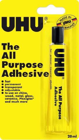 UHU - THE All Purpose Adhesive - 20ml by UHU on Schoolbooks.ie