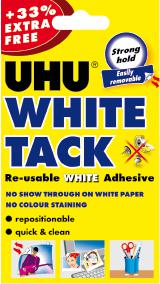 UHU - White Tack + 33% Free by UHU on Schoolbooks.ie