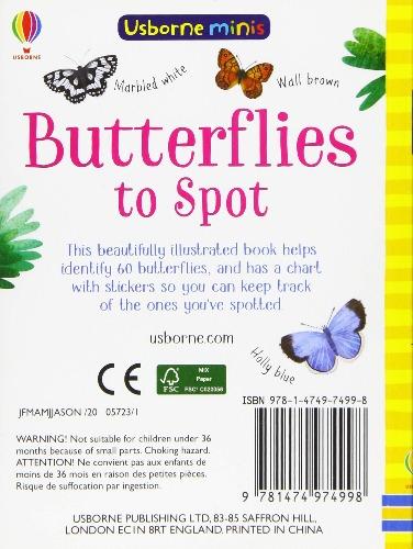 ■ Butterflies to Spot by Usborne Publishing Ltd on Schoolbooks.ie