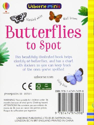 Butterflies to Spot by Usborne Publishing Ltd on Schoolbooks.ie