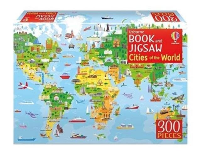 Cities of the World - Usborne Book and Jigsaw by Usborne Publishing Ltd on Schoolbooks.ie