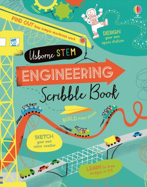 Engineering Scribble Book - Hardback by Usborne Publishing Ltd on Schoolbooks.ie