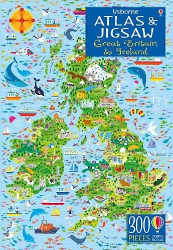 Great Britain and Ireland - Usborne Book and Jigsaw by Usborne Publishing Ltd on Schoolbooks.ie