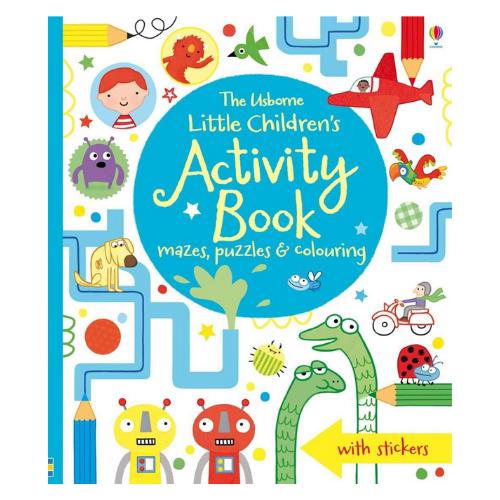 Little Children's Activity Book with Mazes, Puzzles and Colouring by Usborne Publishing Ltd on Schoolbooks.ie