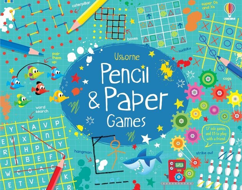 Paper Notebook Games Pencil and Paper Games – Schoolbooks.ie