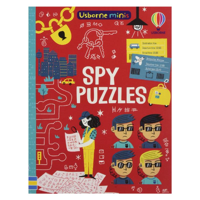 Spy Puzzles by Usborne Publishing Ltd on Schoolbooks.ie
