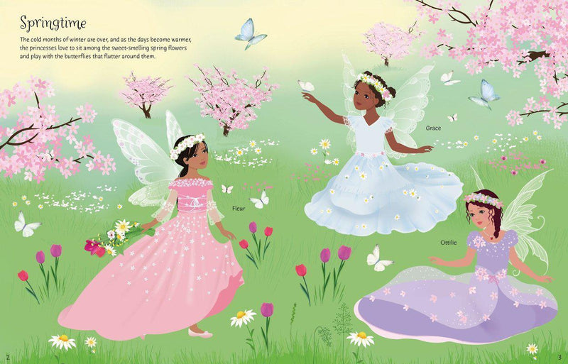 Sticker Dolly Dressing Fairy Princesses by Usborne Publishing Ltd on Schoolbooks.ie