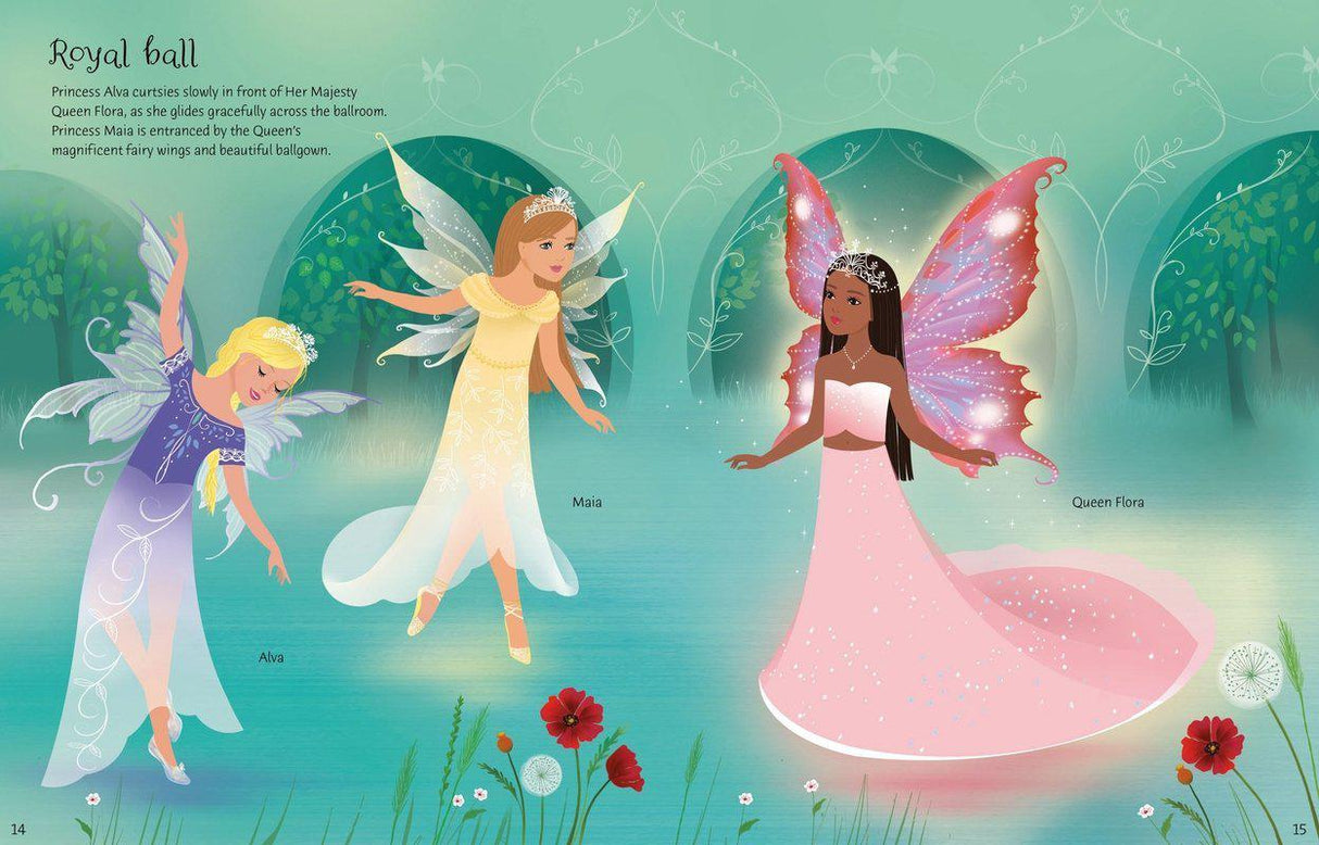 ■ Sticker Dolly Dressing Fairy Princesses by Usborne Publishing Ltd on Schoolbooks.ie