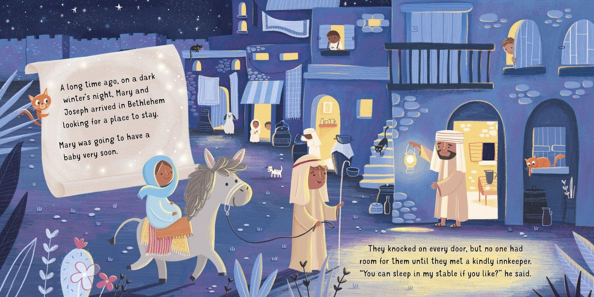 The Twinkly Twinkly Nativity Book by Usborne Publishing Ltd on Schoolbooks.ie