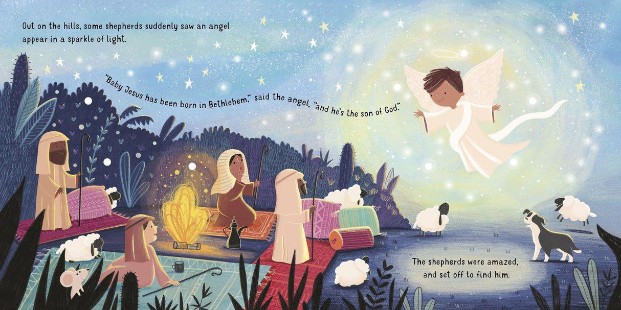 The Twinkly Twinkly Nativity Book by Usborne Publishing Ltd on Schoolbooks.ie