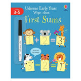 ■ Usborne Early Years - First Sums - Wipe-Clean by Usborne Publishing Ltd on Schoolbooks.ie