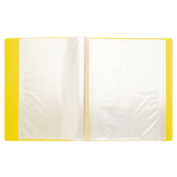 Premier Premtone A4 40 Pocket Display Book - Sunshine Yellow by Premtone on Schoolbooks.ie