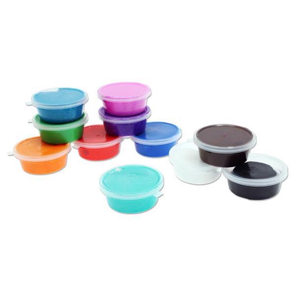 World of Colour - Super Stretchy Magiclay - 12x15g Tubs by World of Colour on Schoolbooks.ie