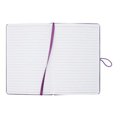 Premto - A5 192 Page Hardcover Pu Notebook With Elastic - Grape Juice by Premto on Schoolbooks.ie