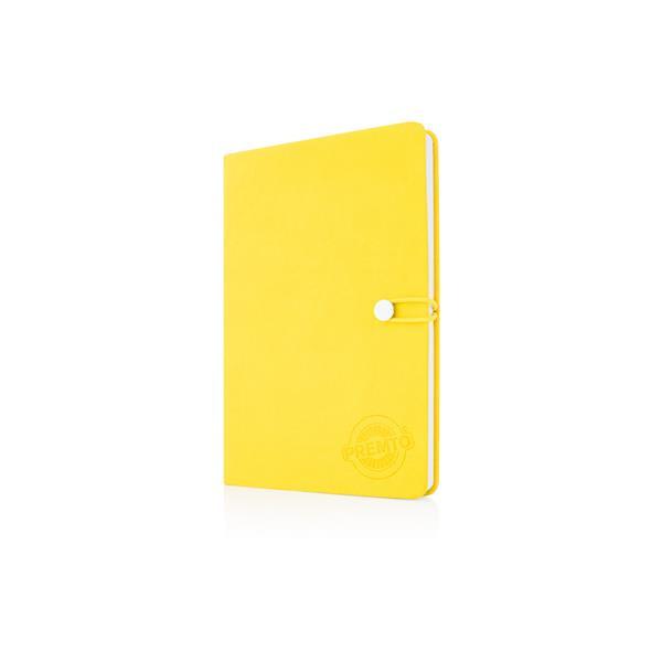 Premto - A5 192 Page Hardcover Pu Notebook With Elastic - Sunshine by Premto on Schoolbooks.ie