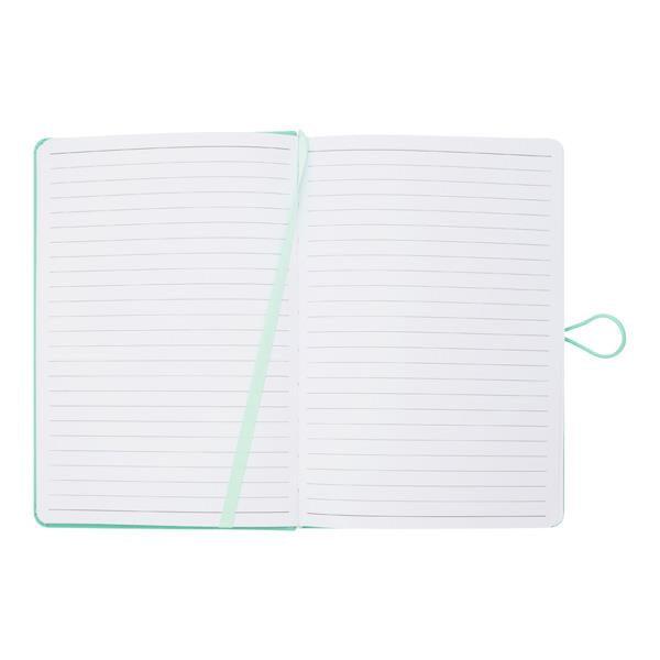 Premto - A5 192 Page Hardcover Pu Notebook With Elastic - Mint Magic by Premto on Schoolbooks.ie