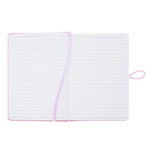 Premto - A5 192 Page Hardcover Pu Notebook With Elastic - Wild Orchid by Premto on Schoolbooks.ie