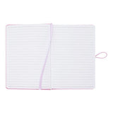 Premto - A5 192 Page Hardcover Pu Notebook With Elastic - Wild Orchid by Premto on Schoolbooks.ie