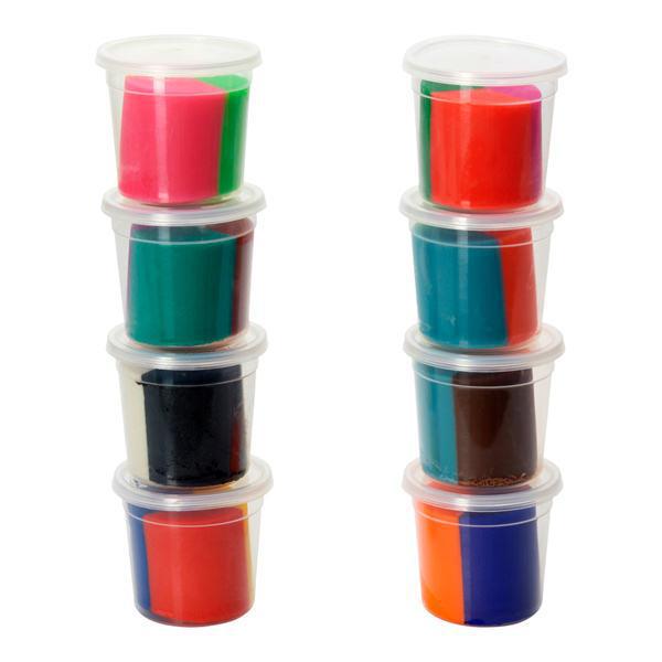 World of Colour - 8x90g Tri-Pots of Dough Set by World of Colour on Schoolbooks.ie