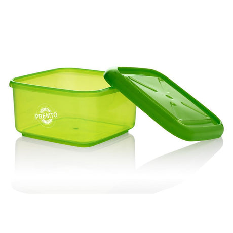 Premto - Pastel Square Meal Box - Caterpillar Green by Premto on Schoolbooks.ie