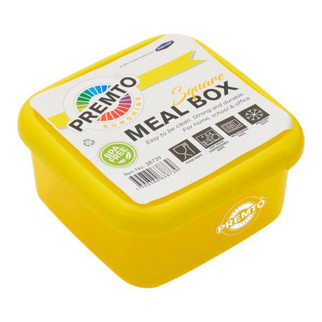 ■ Premto - Pastel Square Meal Box - Sunrise by Premto on Schoolbooks.ie