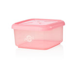 Premto - Pastel Square Meal Box - Pink Sherbet by Premto on Schoolbooks.ie