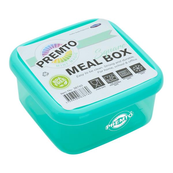 Premto - Pastel Square Meal Box - Mint Magic by Premto on Schoolbooks.ie