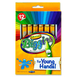 World of Colour - Biggies Box of 12 Crayons for Young Hands by World of Colour on Schoolbooks.ie