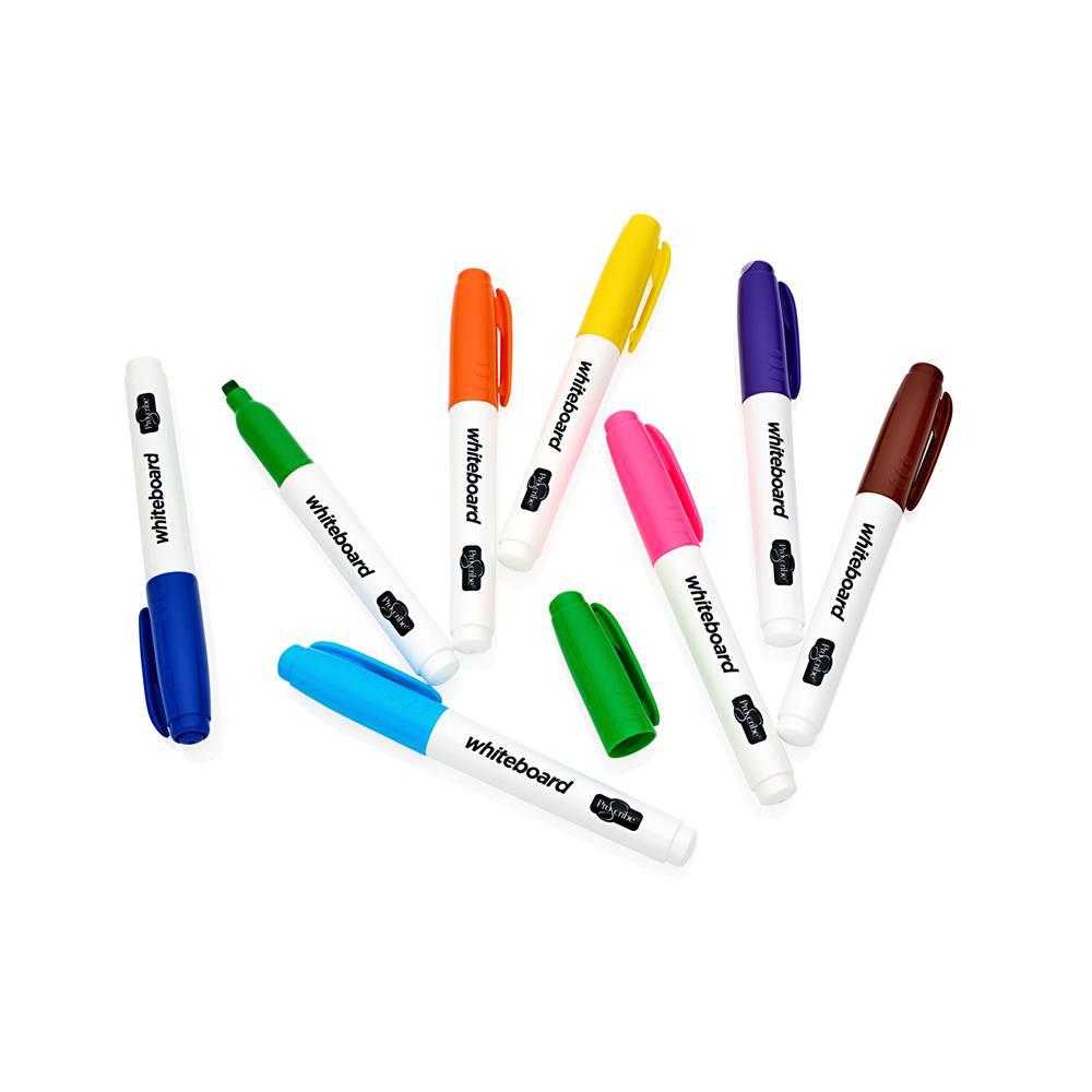 ProScribe - Box of 8 Whiteboard Markers - Chisel Tip by ProScribe on Schoolbooks.ie