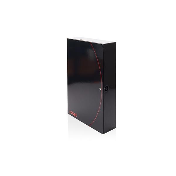 ■ Concept A4 Box File - Black & Red by Concept on Schoolbooks.ie