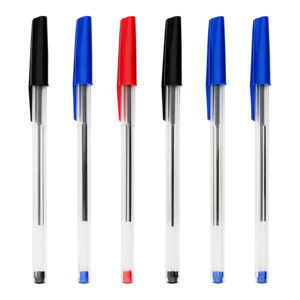 ProScribe - Ball Point Pens - Assorted - Pack of 6 by ProScribe on Schoolbooks.ie