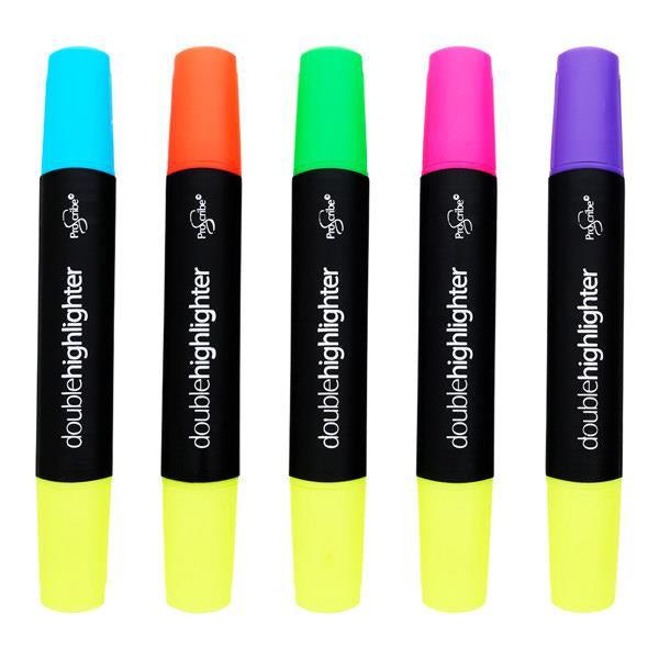 ProScribe - 5 Double Ended Highlighter Markers by ProScribe on Schoolbooks.ie