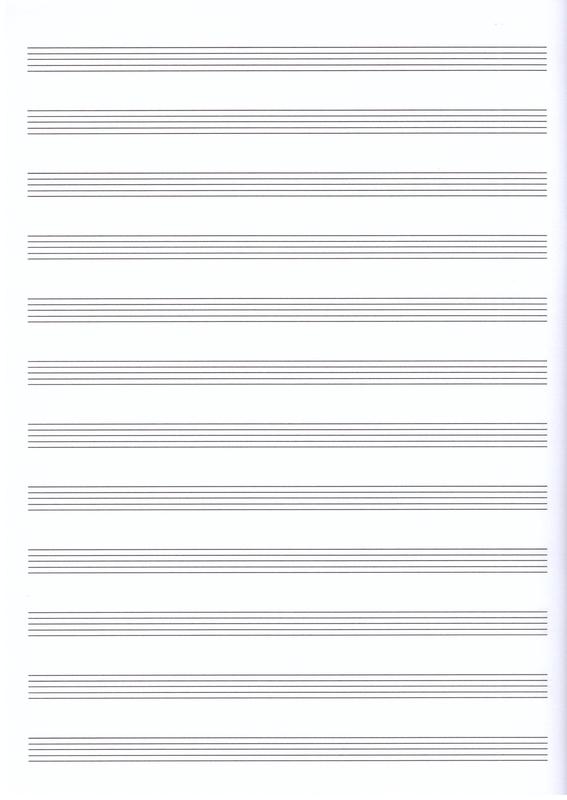 MCBRIDES Music Manuscript Pad - 12 Staves by Waltons Music Ltd on Schoolbooks.ie