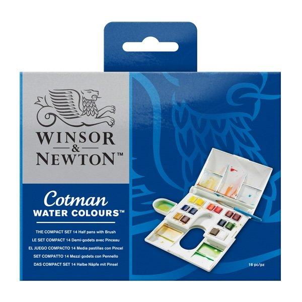 Winsor & Newton - Cotman Watercolour - Compact Set by Winsor & Newton on Schoolbooks.ie