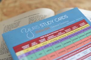 Yuri's English Grammar - Basic to Intermediate by Yuri's Study Cards on Schoolbooks.ie
