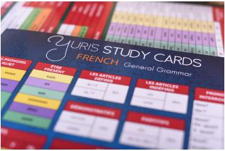 Yuri's French Grammar - Intermediate to Advanced by Yuri's Study Cards on Schoolbooks.ie