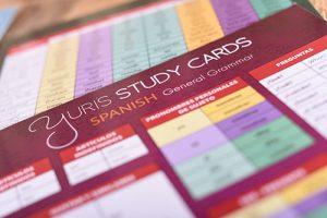 Yuri's Spanish Grammar - Basic to Intermediate by Yuri's Study Cards on Schoolbooks.ie