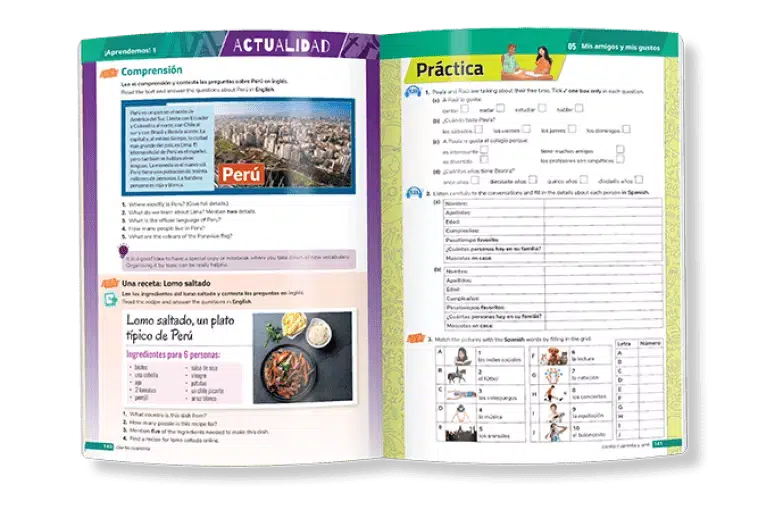 ¡Aprendemos! Book 1 - Textbook and Workbook Set - 2nd / New Edition (2023) by Folens on Schoolbooks.ie