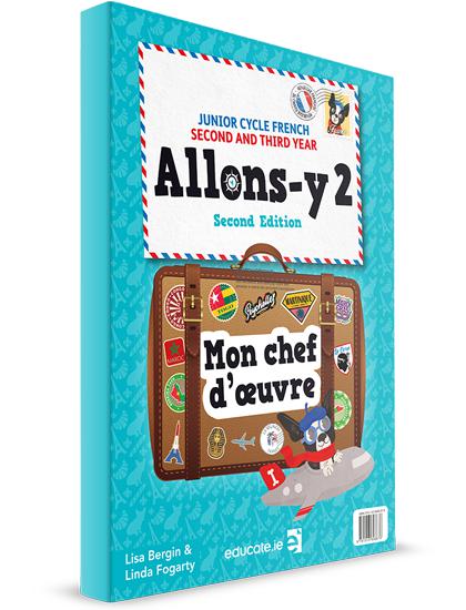 Allons-y 2 - Junior Cycle French - Mon chef d'oeuvre Book - Only - 2nd / New Edition (2022) by Educate.ie on Schoolbooks.ie