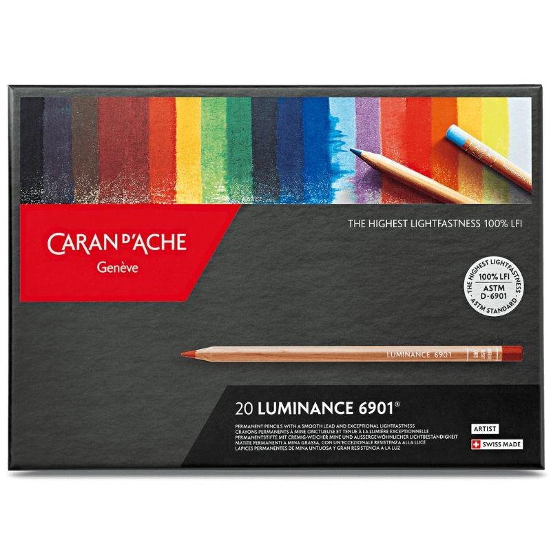 Caran d'Ache - LUMINANCE 6901 - Box of 20 Colours by Caran d'Ache on Schoolbooks.ie
