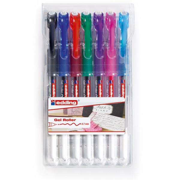 edding 2185 - Set of 7 Gel Ink Pens by edding on Schoolbooks.ie