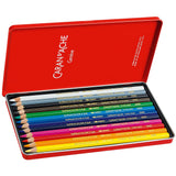 ■ Caran d'Ache - Box of 12 Supracolor Aquarelle Colour Pencils by Caran d'Ache on Schoolbooks.ie