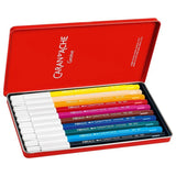 ■ Caran d'Ache - Fibralo - Metal Tin with 10 Assorted Colours by Caran d'Ache on Schoolbooks.ie