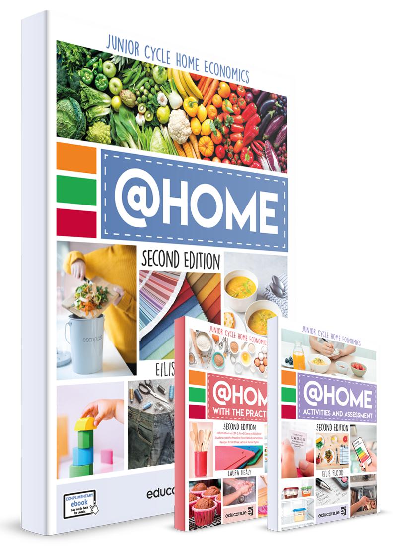 @Home - Textbook & Activities and Key Terms Book & Practical Book Set - 2nd / New Edition (2023) by Educate.ie on Schoolbooks.ie